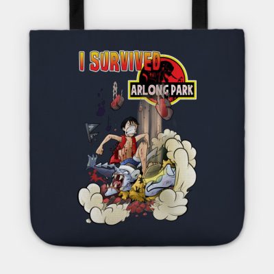 I Survived Arlong Park Rufy Tote Official onepiece Merch