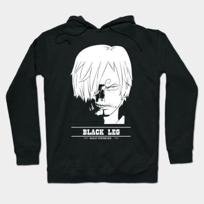 Sanji Vinsmoke The Black Leg Hoodie Official onepiece Merch