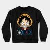 Monkey D Luffy Pixels Crewneck Sweatshirt Official onepiece Merch