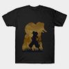 Usopp One Piece In Silhouette T-Shirt Official onepiece Merch