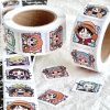 2023 New 500PCS One Piece Moving Diffuse Sticker Manual Decorative Materials Envelope Sealing Sticker Paper Kawaii - Official One Piece Store