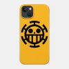 Trafalgar Law Emblem Phone Case Official onepiece Merch