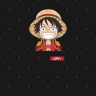 Monkey D Luffy Chibi Pocket Tank Top Official onepiece Merch