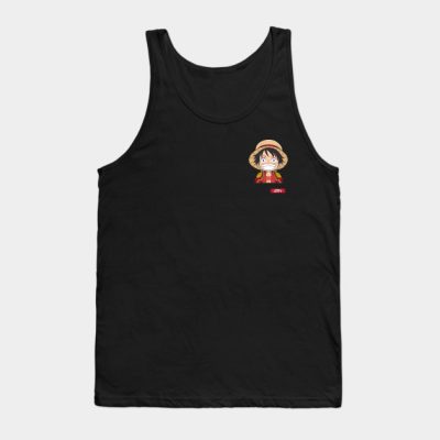 Monkey D Luffy Chibi Pocket Tank Top Official onepiece Merch