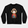 Pirate King Chibi Crewneck Sweatshirt Official onepiece Merch