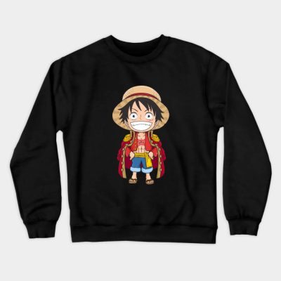 Pirate King Chibi Crewneck Sweatshirt Official onepiece Merch