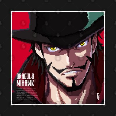 Pxel Mihawk Onepiece Crewneck Sweatshirt Official onepiece Merch