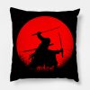 Pirate Hunter Silhouette Throw Pillow Official onepiece Merch