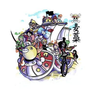 Mugiwara Watercolor Tote Official onepiece Merch