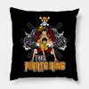 The Pirate King Throw Pillow Official onepiece Merch