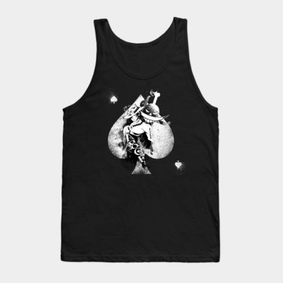 Portgas Dace Black Fire V2 Tank Top Official onepiece Merch