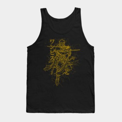 Roronoa Zoro Gold Sketch Tank Top Official onepiece Merch