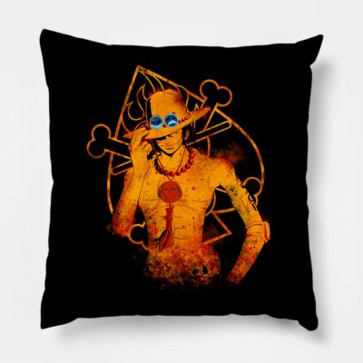 Remembrance Of Fire Throw Pillow Official onepiece Merch