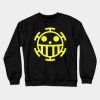 Heart Pirates Jolly Roger Crewneck Sweatshirt Official onepiece Merch