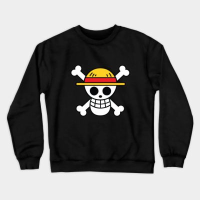 One Piece Flag Logo Crewneck Sweatshirt Official onepiece Merch