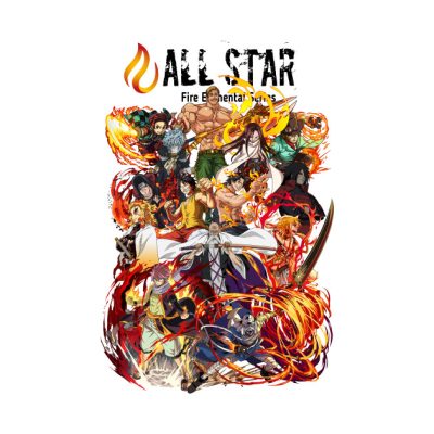 All Star Fire Elemental Series Tote Official onepiece Merch
