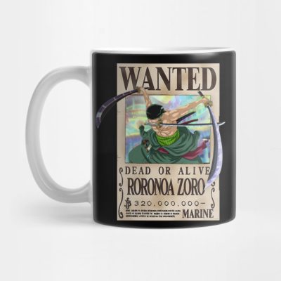 Zoro Wanted Mug Official onepiece Merch