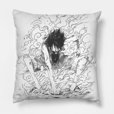 Gear 2 Throw Pillow Official onepiece Merch