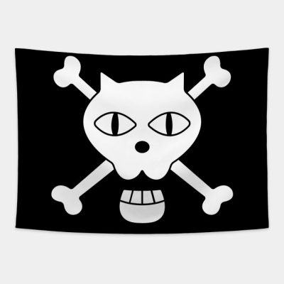 Black Cat Pirates Tapestry Official onepiece Merch