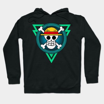 One Piece Anime Straw Hat Logo Hoodie Official onepiece Merch