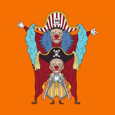 Buggy The Clown Throw Pillow Official onepiece Merch