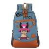 Anime One Piece Cosplay Chopper Canvas shoulder bag female Japanese and Korean college wind travel backpack 3 - Official One Piece Store