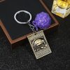 Anime One Piece Devil Fruit Keychain One Piece Wanted Token Burning Fruit Luffy Rubber Fruit Pendant 2 - Official One Piece Store