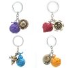 Anime One Piece KeyChain Devil Fruit Figure Japanese Straw Hat Holder Chaveiro Pendant Key Chain Ace - Official One Piece Store