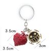 Anime One Piece KeyChain Devil Fruit Figure Japanese Straw Hat Holder Chaveiro Pendant Key Chain Ace 5 - Official One Piece Store