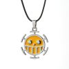 Anime One Piece Necklace Vintage Trafalgar Law Pendant Holder Women Bag Men Jewelry Action Figure Cosplay 2 - Official One Piece Store