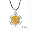 Anime One Piece Necklace Vintage Trafalgar Law Pendant Holder Women Bag Men Jewelry Action Figure Cosplay 3 - Official One Piece Store