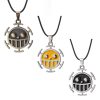 Anime One Piece Necklace Vintage Trafalgar Law Pendant Holder Women Bag Men Jewelry Action Figure Cosplay 5 - Official One Piece Store