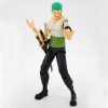 Anime One Piece Roronoa Zoro Past Blue Variable Articulated Boxed 18cm PVC Action Figure Collection Model 2 - Official One Piece Store