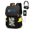 BANDAI One Piece Anime Backpack USB with Charging Port Large Capacity School Bag Cosplay Bookbag for 2 - Official One Piece Store