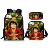 Bandai One Piece ONEPIECE Anime Peripheral Backpack Shoulder Bag Large capacity Student Pencil Case Children s - Official One Piece Store