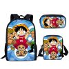 Bandai One Piece ONEPIECE Anime Peripheral Backpack Shoulder Bag Large capacity Student Pencil Case Children s 2 - Official One Piece Store