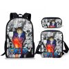 Bandai One Piece ONEPIECE Anime Peripheral Backpack Shoulder Bag Large capacity Student Pencil Case Children s 3 - Official One Piece Store