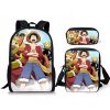 Bandai One Piece ONEPIECE Anime Peripheral Backpack Shoulder Bag Large capacity Student Pencil Case Children s 4 - Official One Piece Store