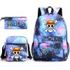 Bandai one piece backpack anime Backpack small shoulder bag Pencil Bag Three piece Set 1 - Official One Piece Store