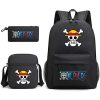 Bandai one piece backpack anime Backpack small shoulder bag Pencil Bag Three piece Set - Official One Piece Store