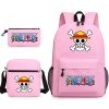 Bandai one piece backpack anime Backpack small shoulder bag Pencil Bag Three piece Set 2 - Official One Piece Store