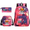 Bandai one piece backpack anime Backpack small shoulder bag Pencil Bag Three piece Set 3 - Official One Piece Store