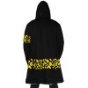 Black Trafalgar Law One Piece AOP Hooded Cloak Coat BACK Mockup - Official One Piece Store