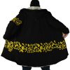 Black Trafalgar Law One Piece AOP Hooded Cloak Coat NO HOOD Mockup - Official One Piece Store