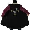 Dracule Mihawk One Piece AOP Hooded Cloak Coat NO HOOD Mockup - Official One Piece Store