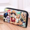 Fashion Cartoon Wallets ONE PIECE JUMP COMICS Pattern Wallet Zipper Handbag Moneybags Long COin Purse Clutch 1 - Official One Piece Store