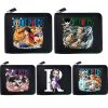 Fashion Men One Piece Pu Wallet Anime Peripheral Zipper Short Coin Purse Cartoon Multifunctionl Card Holder - Official One Piece Store