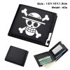 Fashion Men One Piece Pu Wallet Anime Peripheral Zipper Short Coin Purse Cartoon Multifunctionl Card Holder 4 - Official One Piece Store