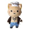 Genuine Japanese 30CM Plush Dolls Anime One Piece Luffy Zoro Sanji Ace Large Stuffed Toys Cat 4 - Official One Piece Store