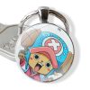 Glass Cabochon Keychain Pendant Car Key Chains Handmade Fashion Design Cartoon Creative ONE PIECE Tony Chopper 2 - Official One Piece Store